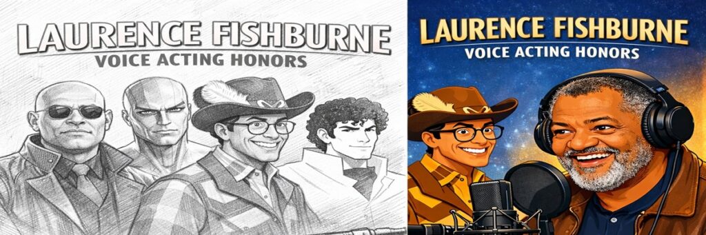 Laurence Fishburne recognized for excellence in voice acting and narration